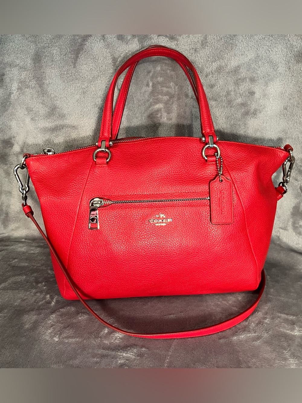 Coach Prairie Satchel - Red